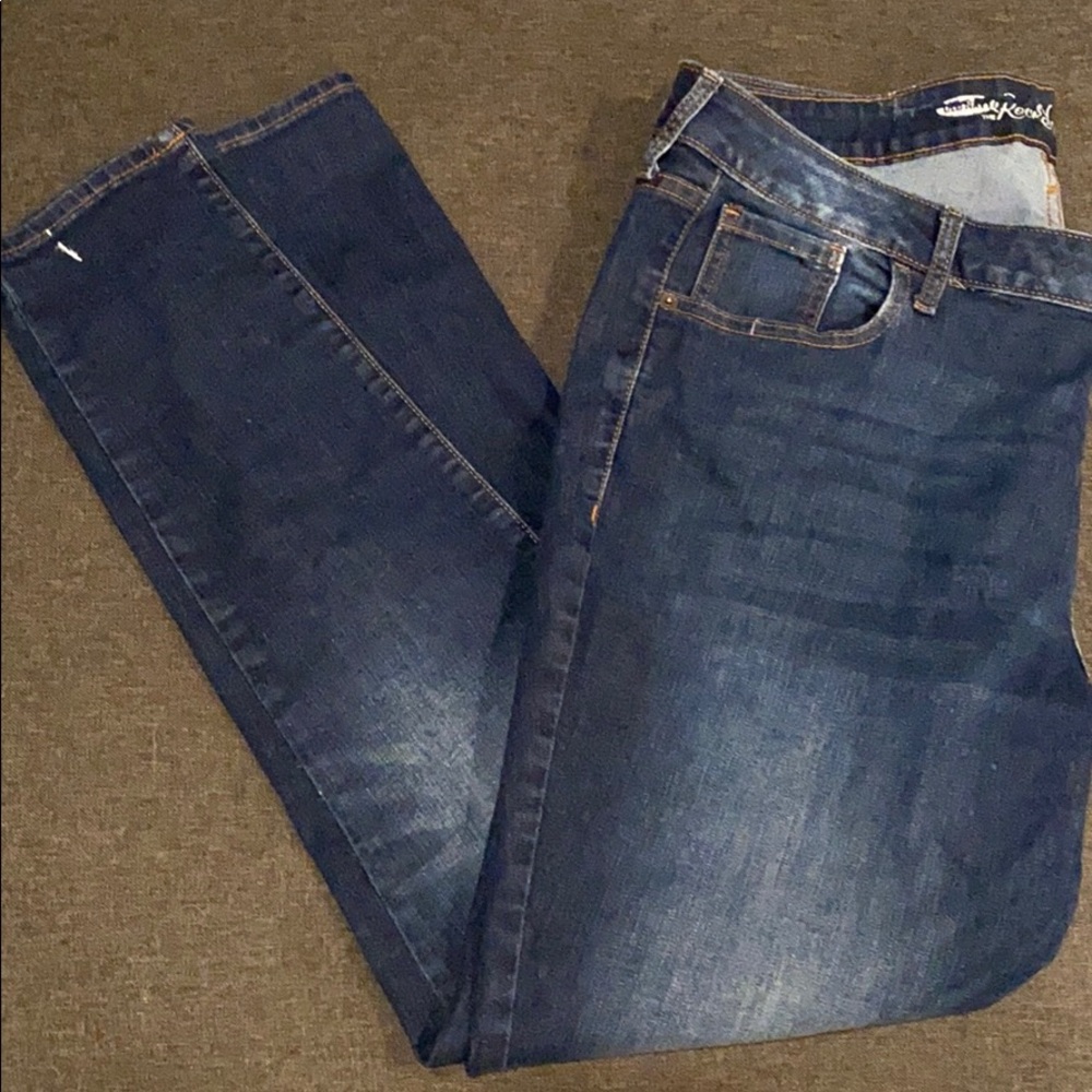 Old navy distressed rockstar jeans